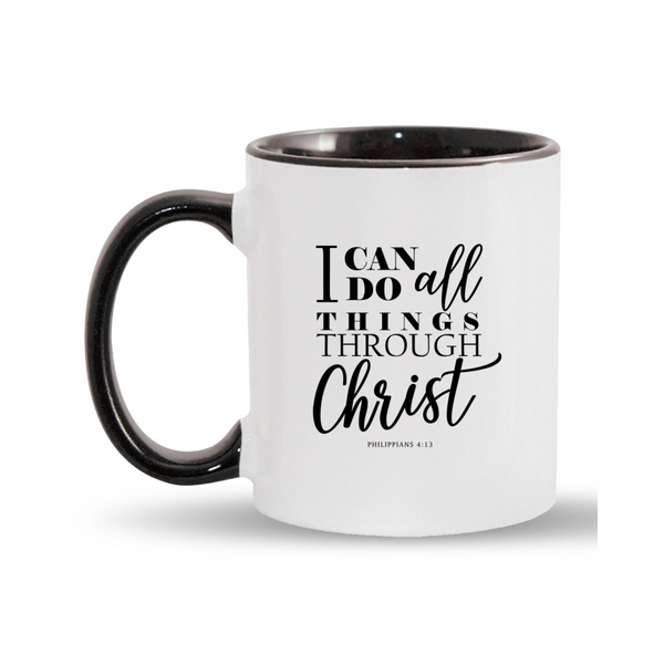 11 oz mug - God over all, yet God with me – daughtersofpromise